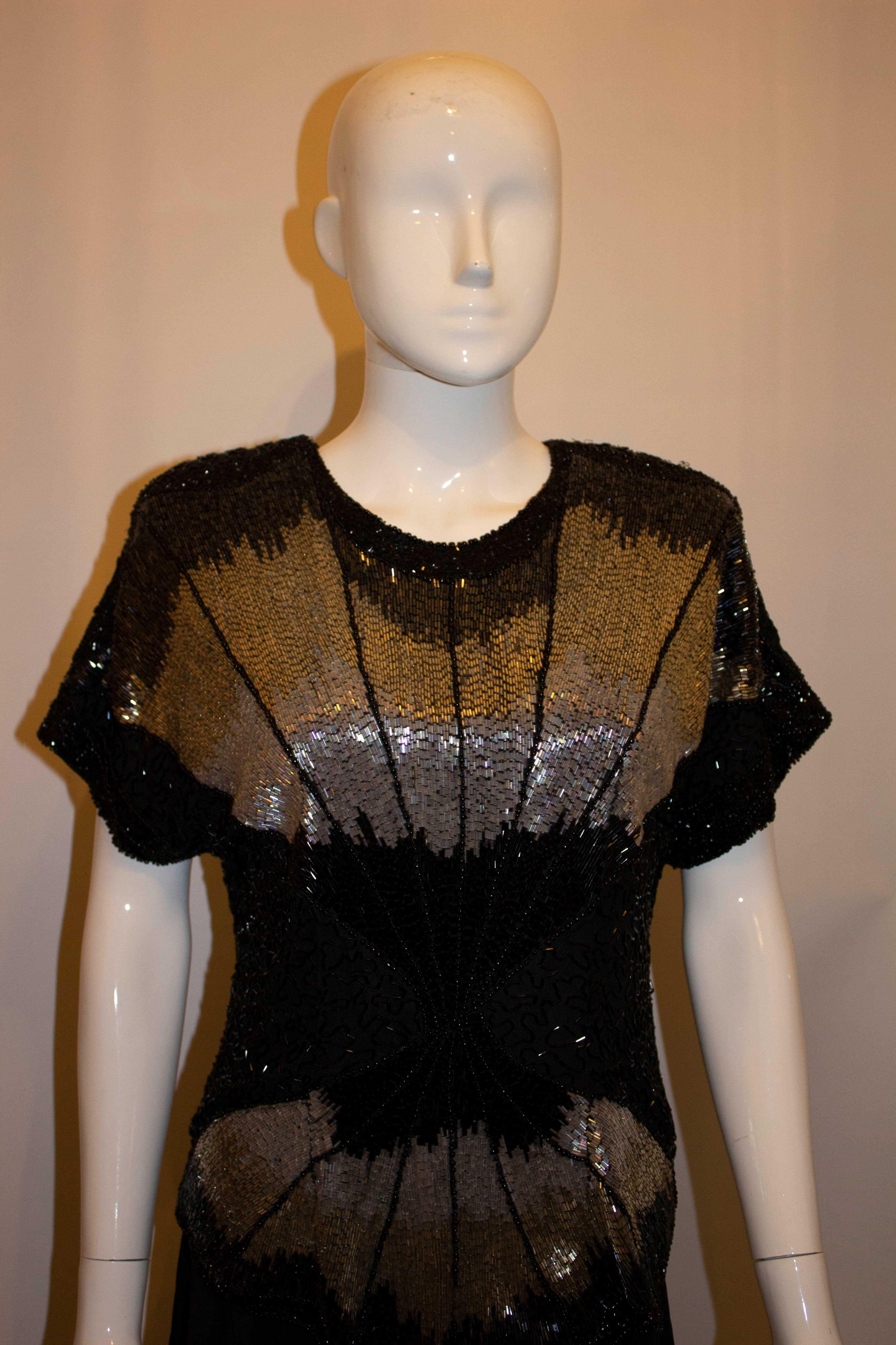 vintage beaded tops