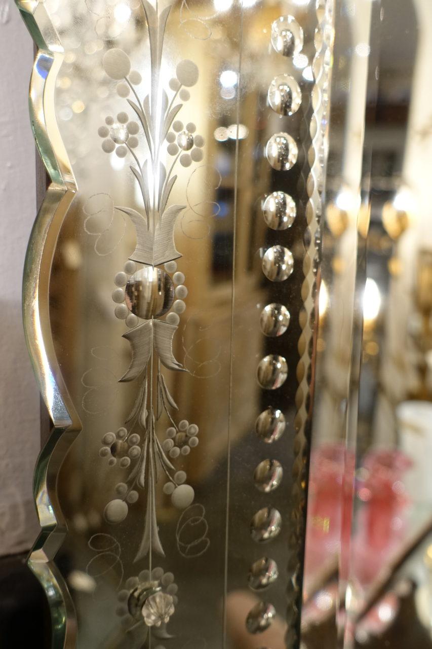 Stunningly Decorative 1920s Venetian Mirror 1