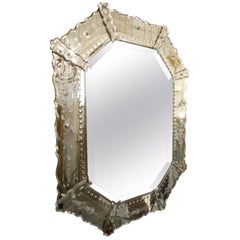 Stunningly Decorative 1920s Venetian Mirror
