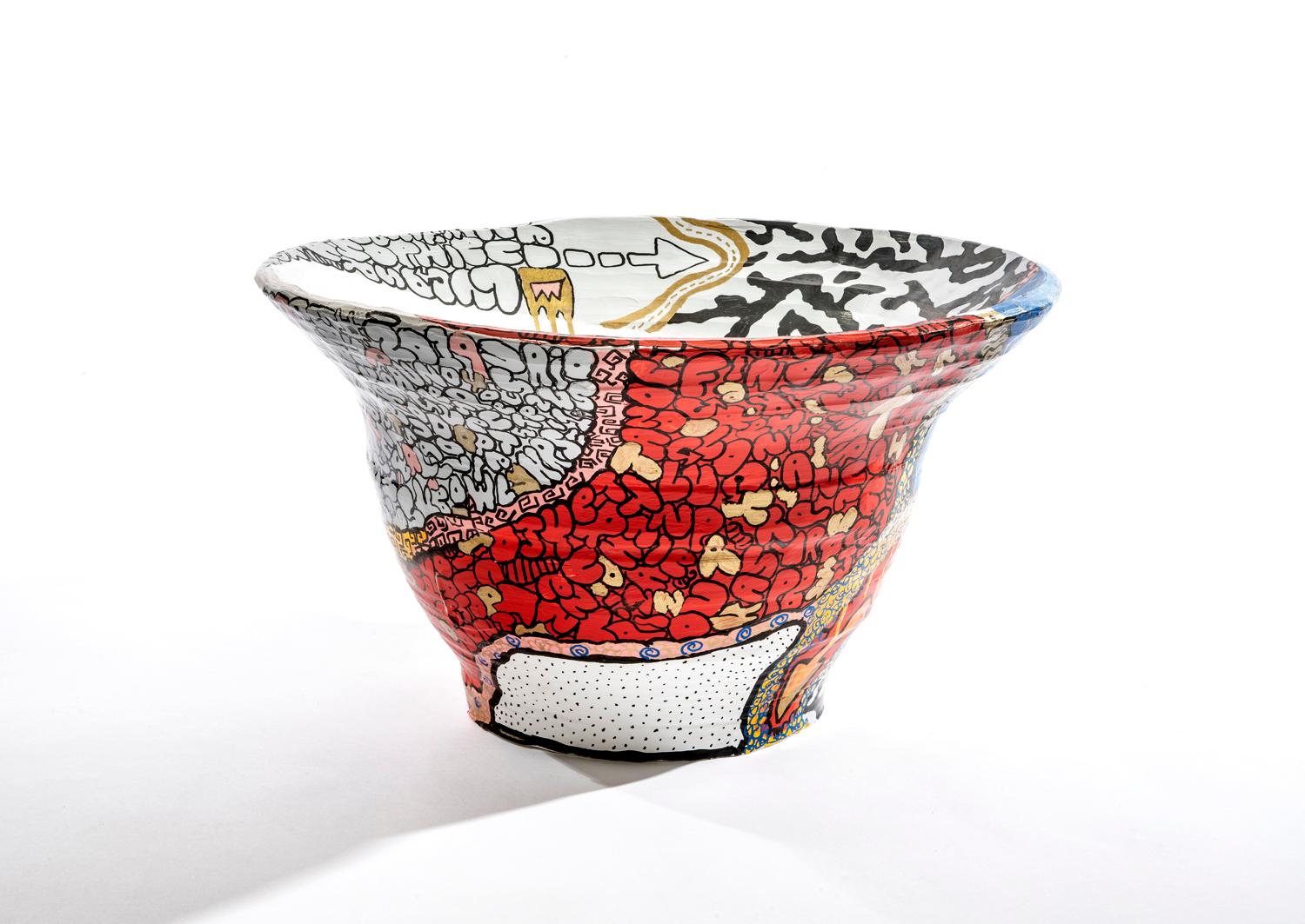 Stuntin' Bowl 13 by Roberto Lugo at 1stDibs