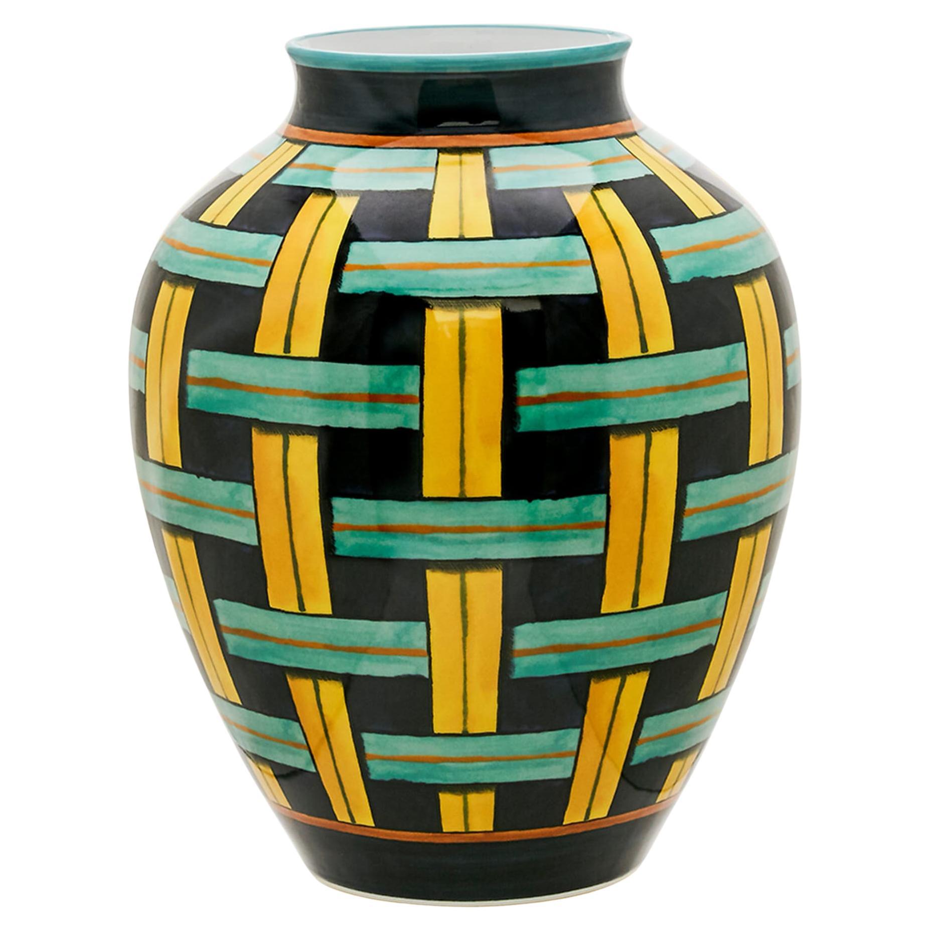 Stuoia 1923 Vase by Gio Ponti