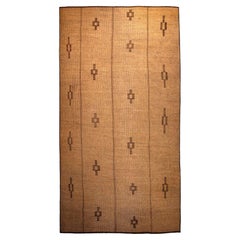 Vintage Berber Tuareg Binsen und Leder Matte, 512x269 cm, Mauretanien, 1970er Jahre