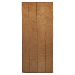 Tuareg Berber Mauritanian Vintage Leather and Natural Wood Manufacto Mat