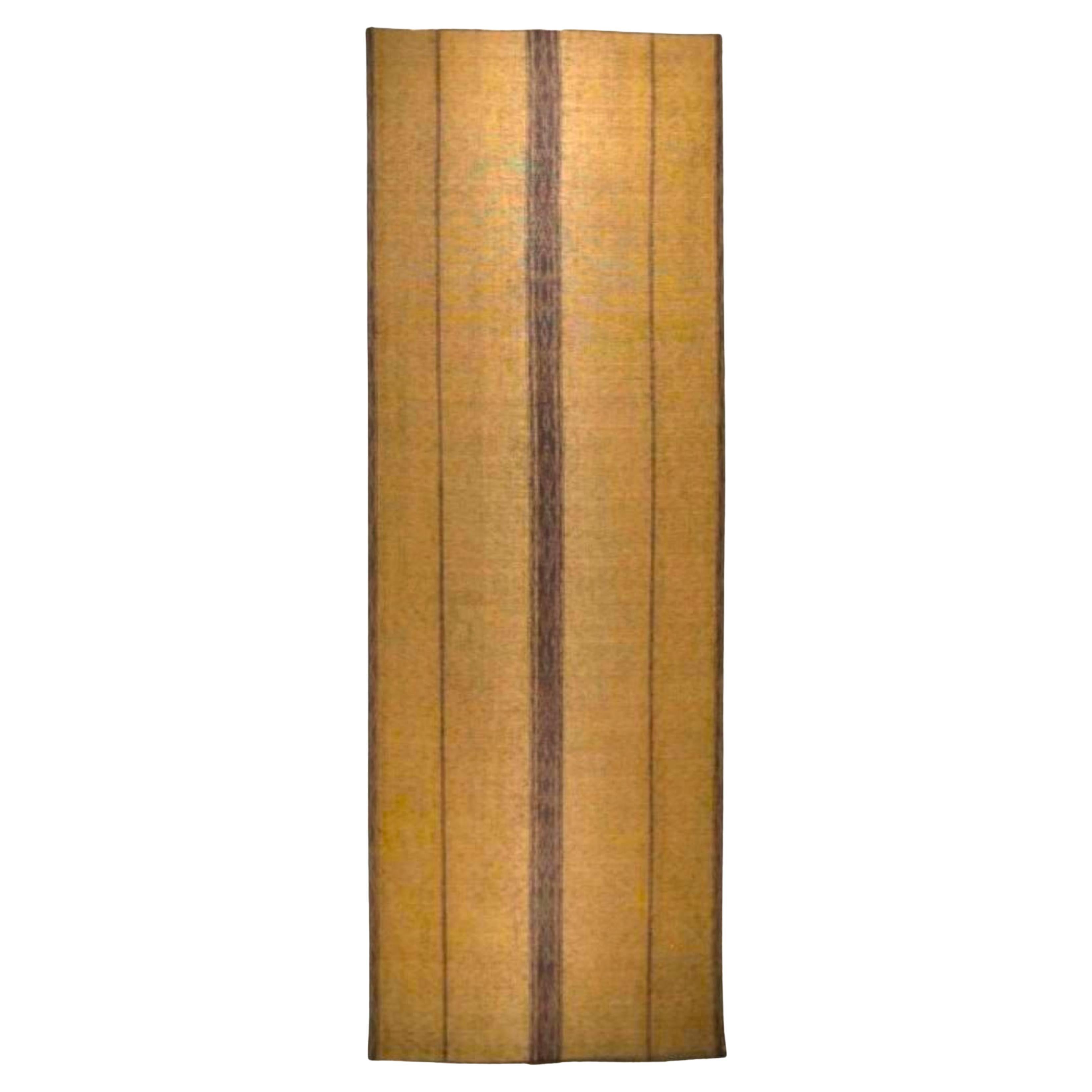 Vintage Tuareg Mat - Sahara, 1950s, made of rush and natural leather  540x204 cm