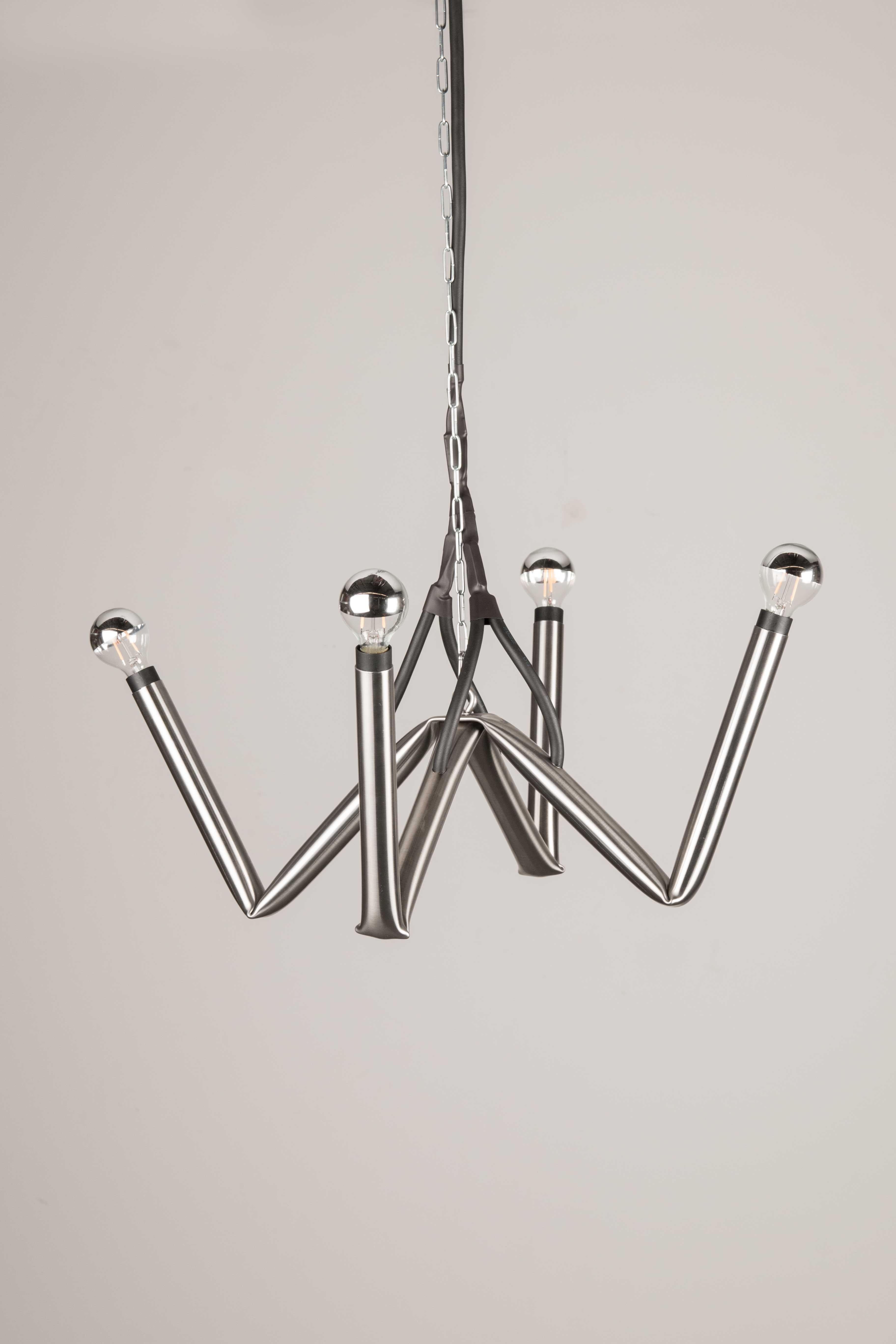 Belge Superbe lustre pivotant 'Spider Chandelier' de Stephane Barbier Bouvet en vente