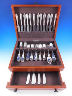 Sturbridge by Old Newbury Crafters Sterling Silver Flatware Set Service 72 pcs