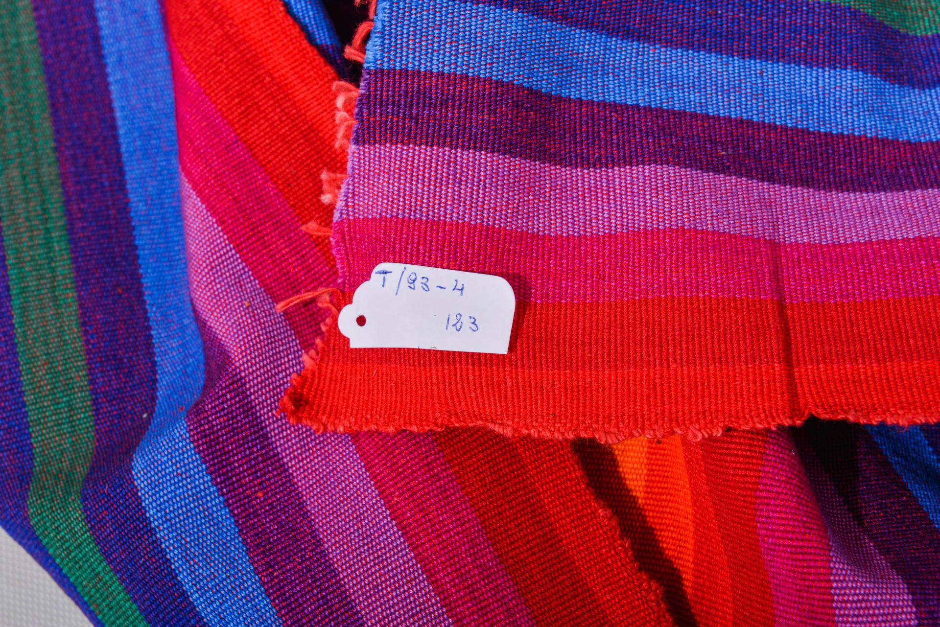 Guatemalan Sturdy Fabric for Chairs For Sale
