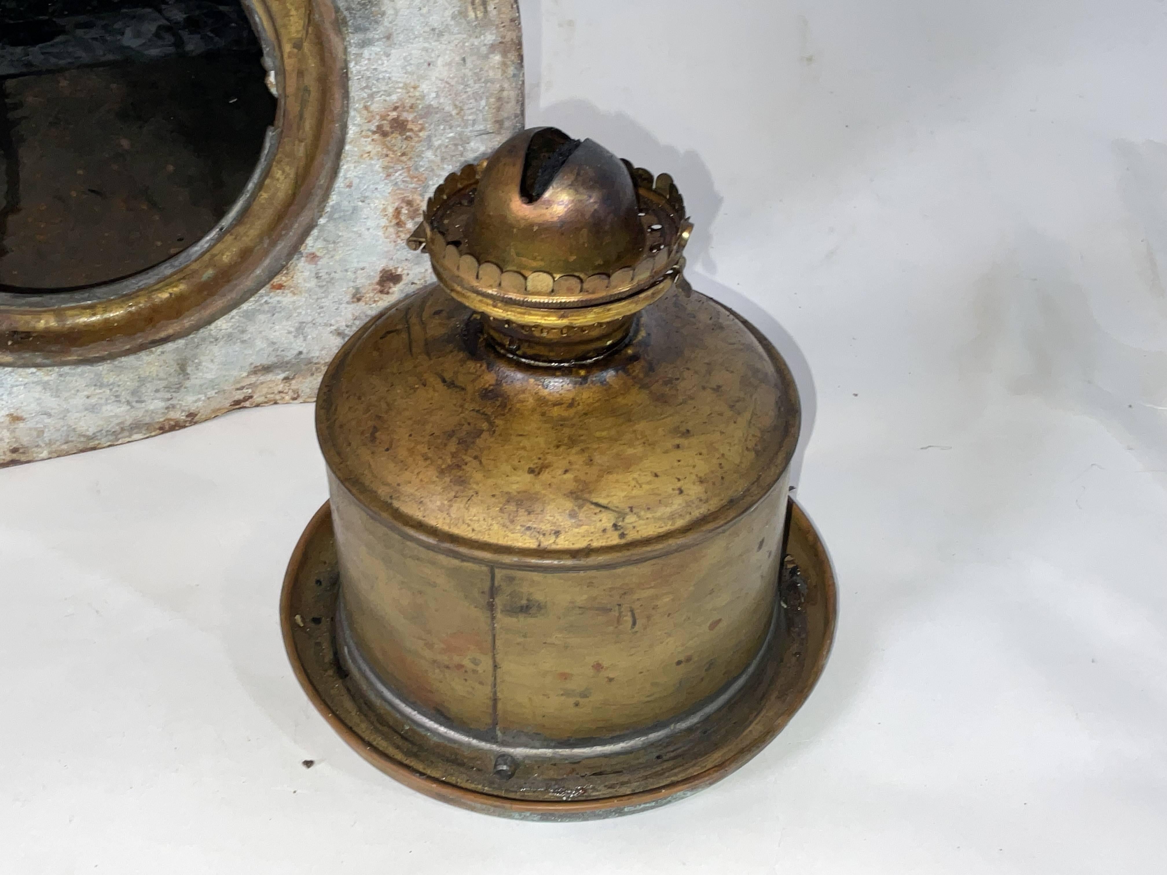 Steel Sturdy Masthead Lantern by Perko For Sale