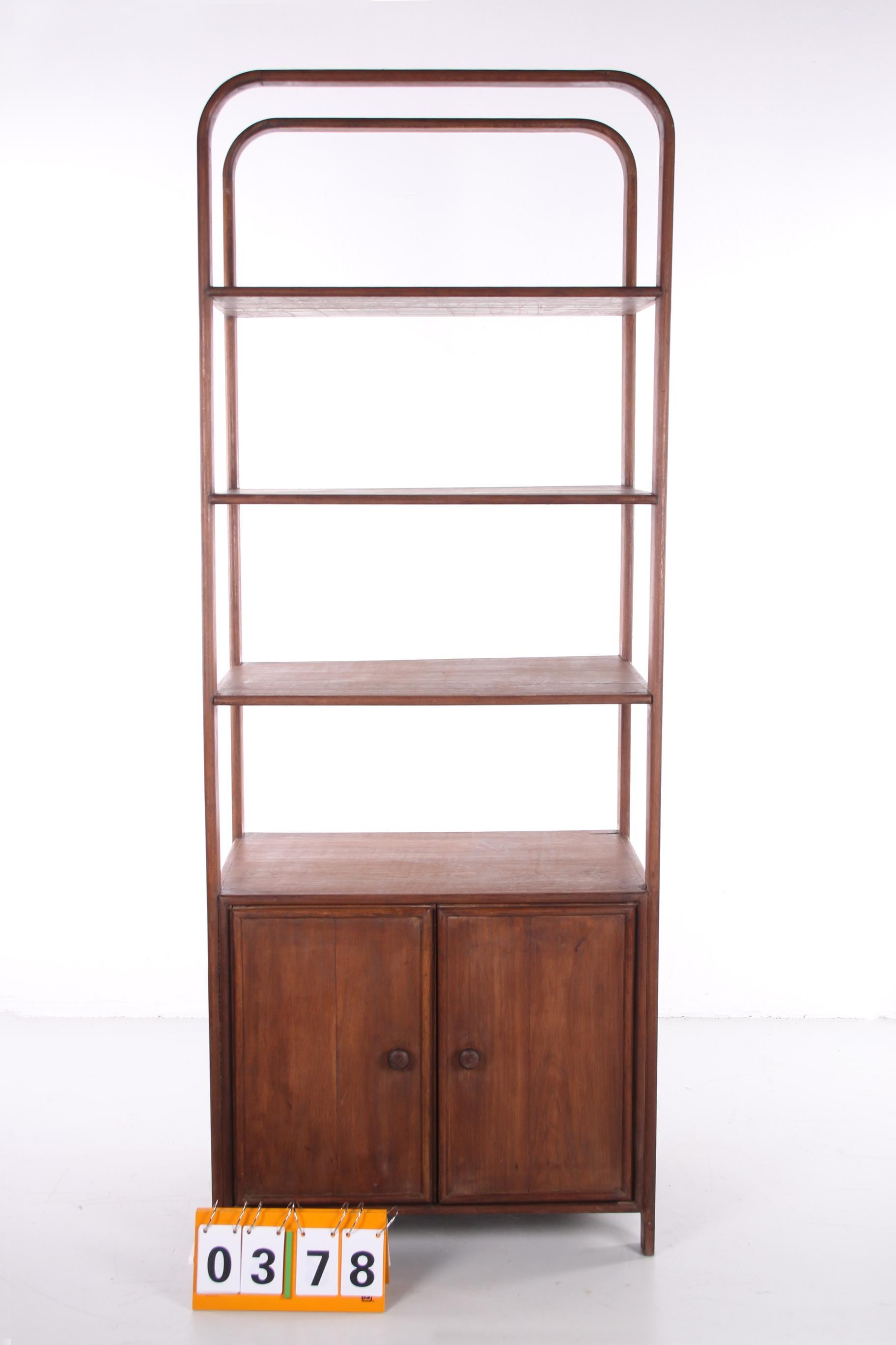 Sturdy Wall Unit Bookcase Made of Wood 3