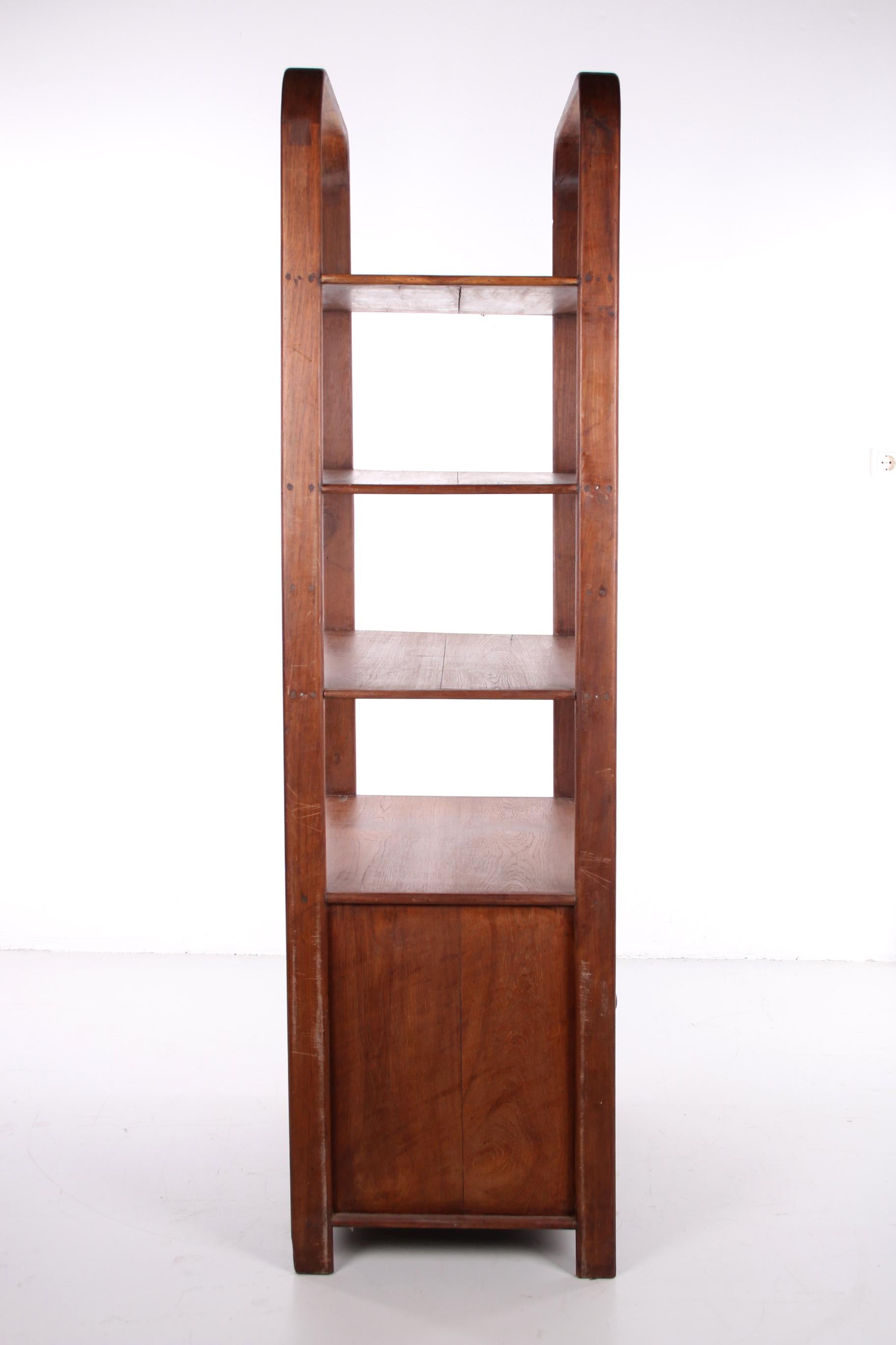 Sturdy Wall Unit Bookcase Made of Wood In Good Condition In Oostrum-Venray, NL