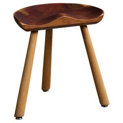 Sture G. Ohlsson, Taburete, madera, Suecia, década de 1960