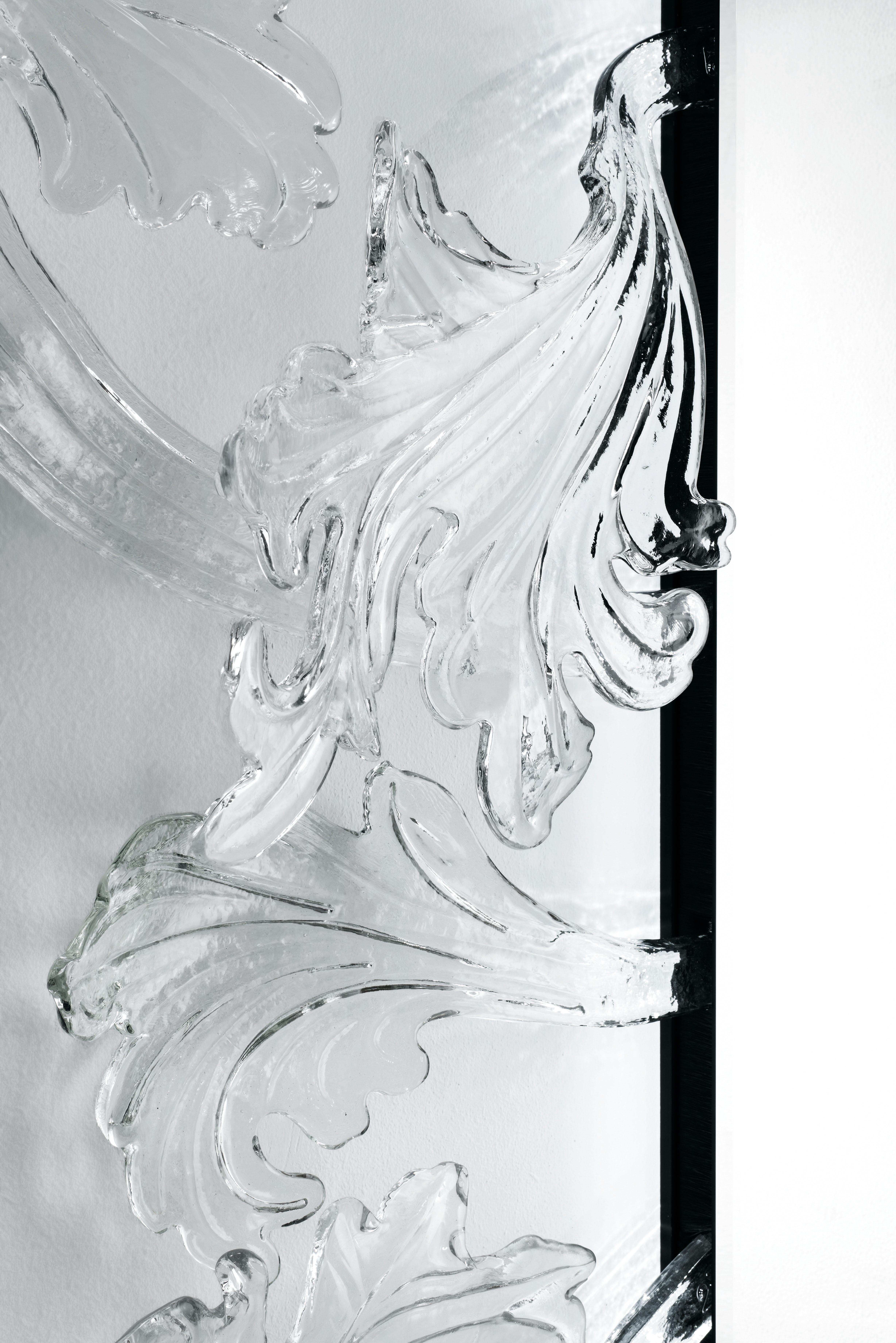 Italiano Sturm Und Drung Grande Specchio con Led, di Piero Lissoni per Glas Italia IN STOCK in vendita