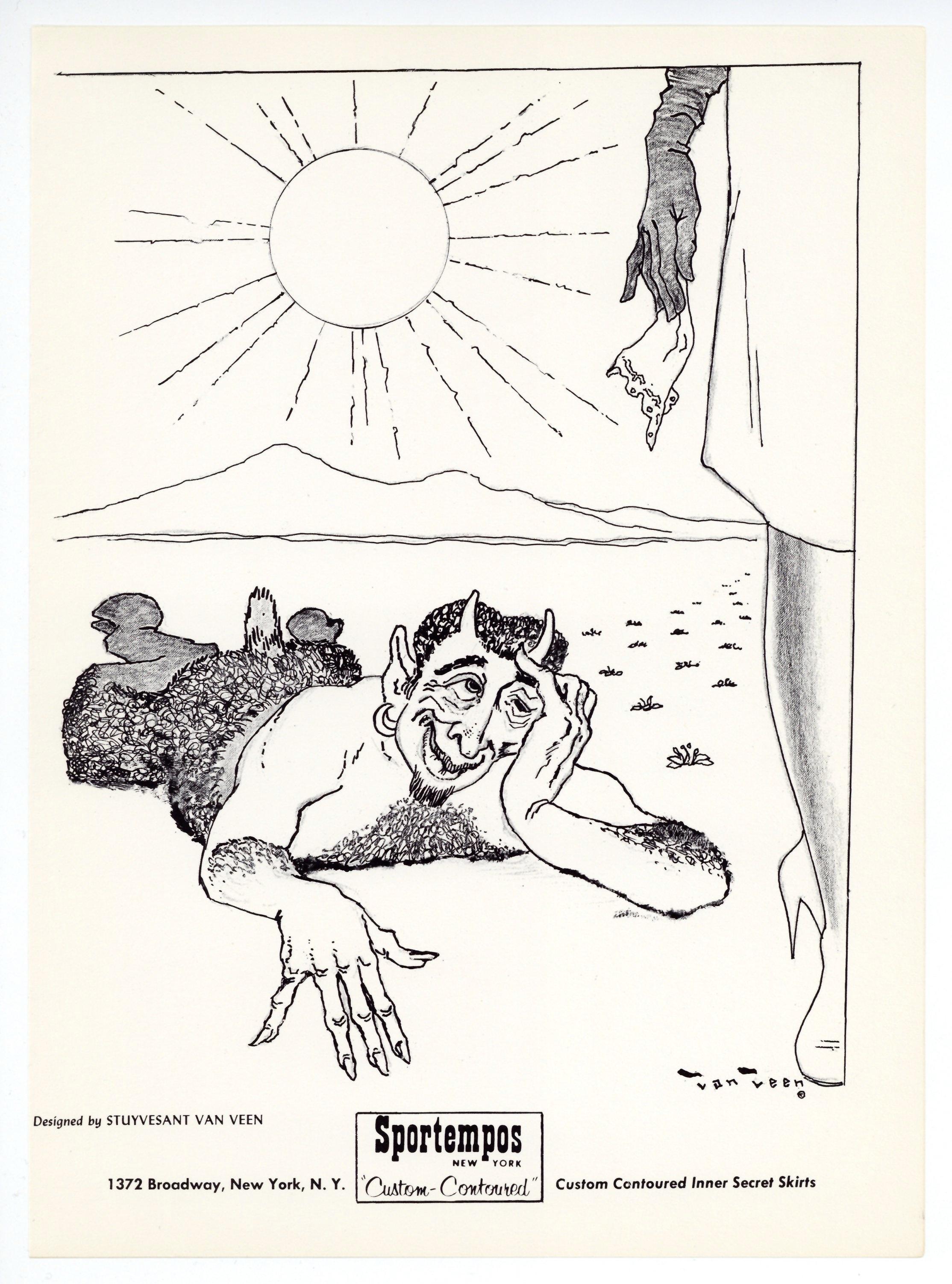 original lithograph - Print by Stuyvesant Van Veen