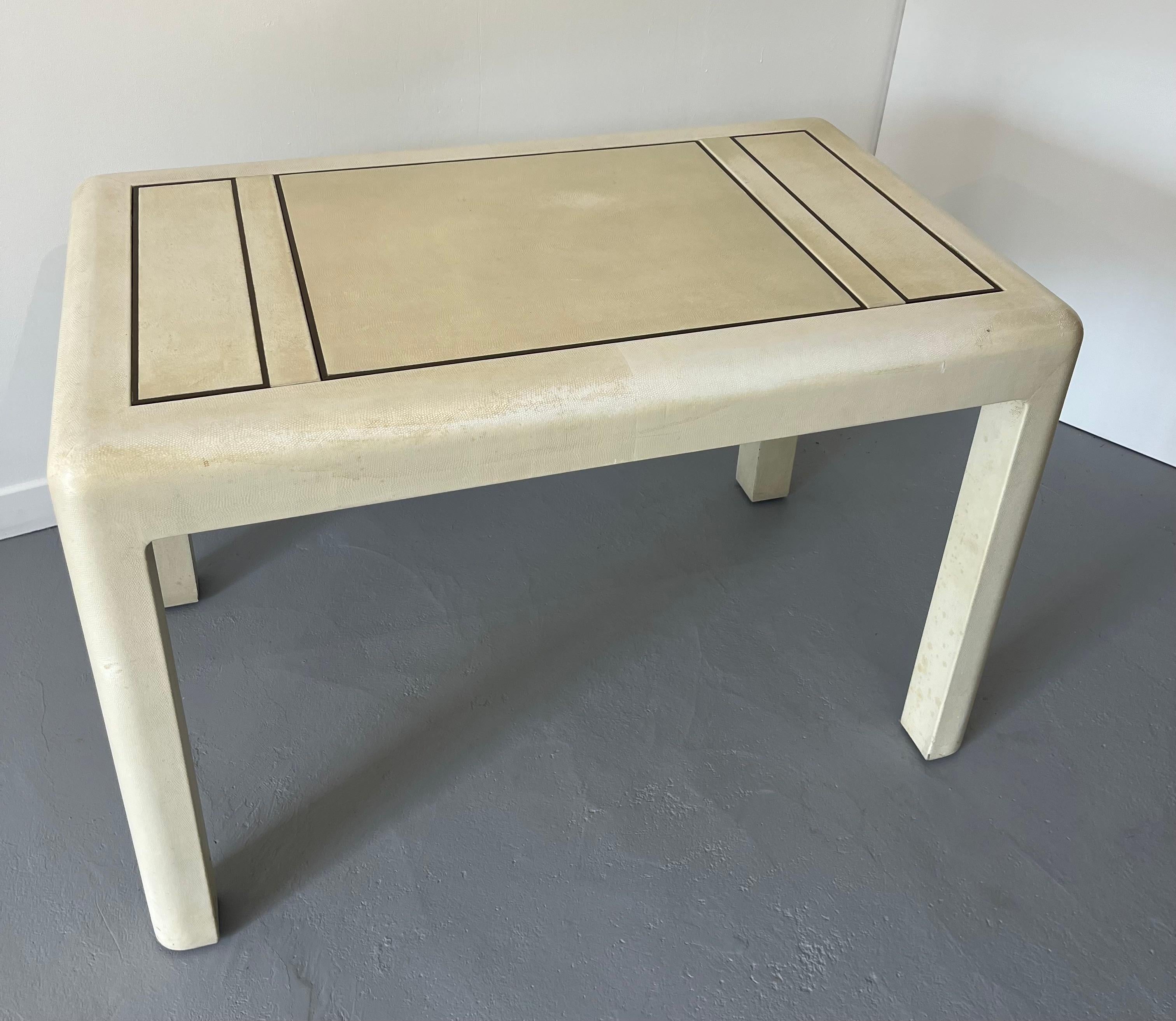 Backgammon Game Table by Karl Springer For Sale 9