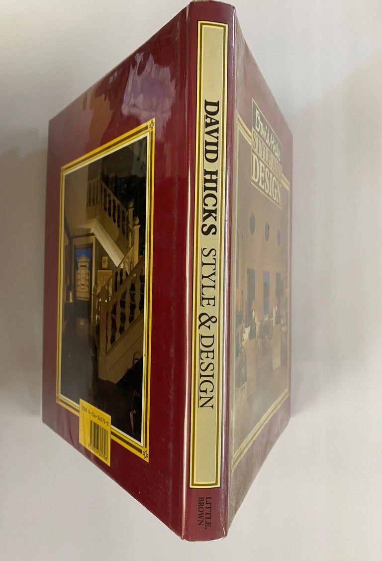 STYLE and DESIGN デイビッド・ヒックス著　そのスタイルとデザイン Style and Design by David Hicks (Book) For Sale at 1stDibs