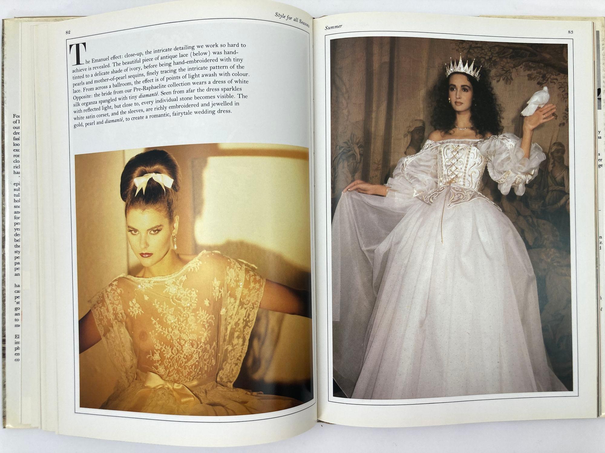 Style pour toutes les saisons Hardcover 1983 d'Elizabeth et David Emanuel en vente 4