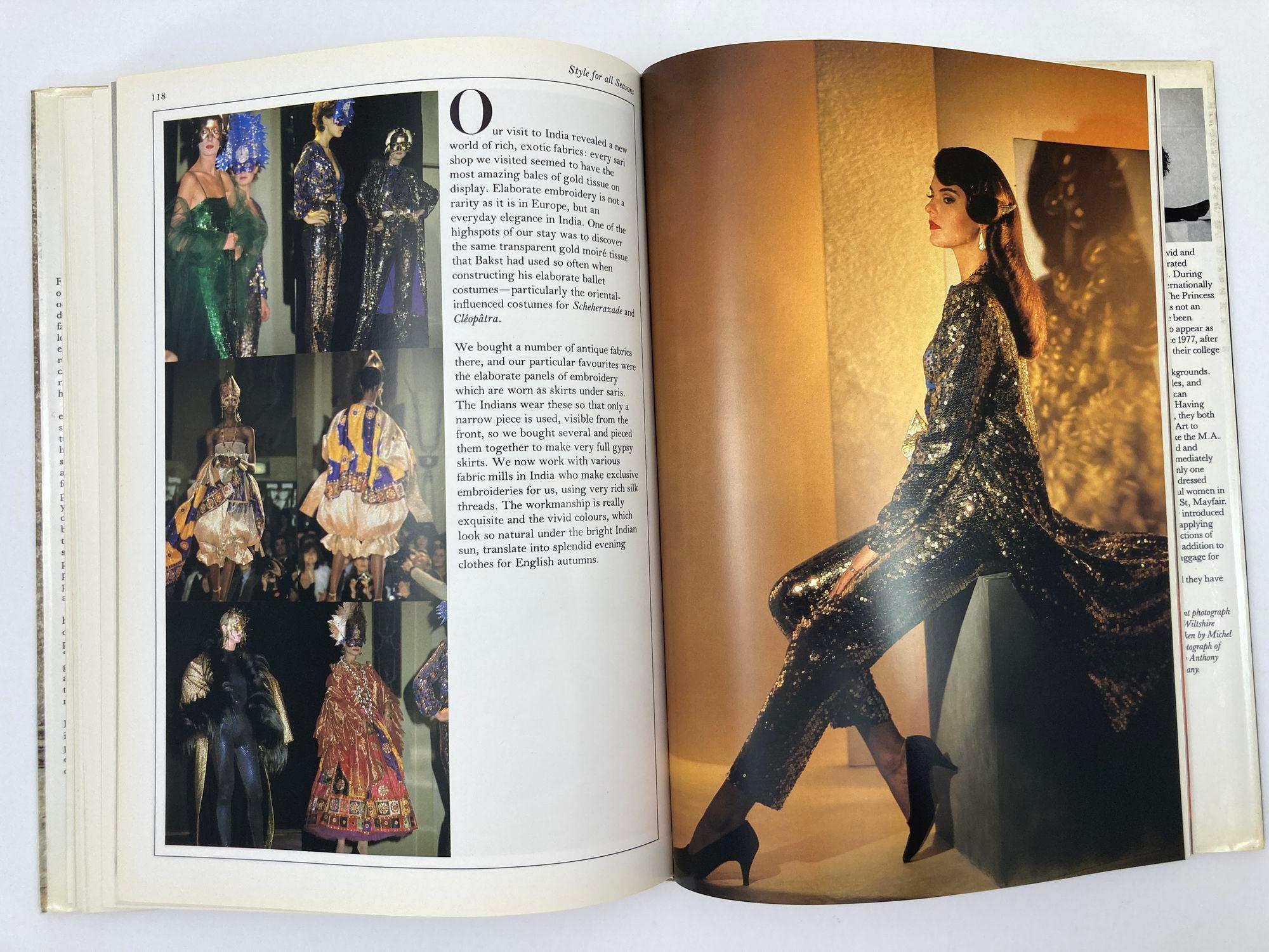 Style pour toutes les saisons Hardcover 1983 d'Elizabeth et David Emanuel en vente 5