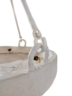 Style Jean Michel Frank, pair of plaster luster, circa 1970, France.