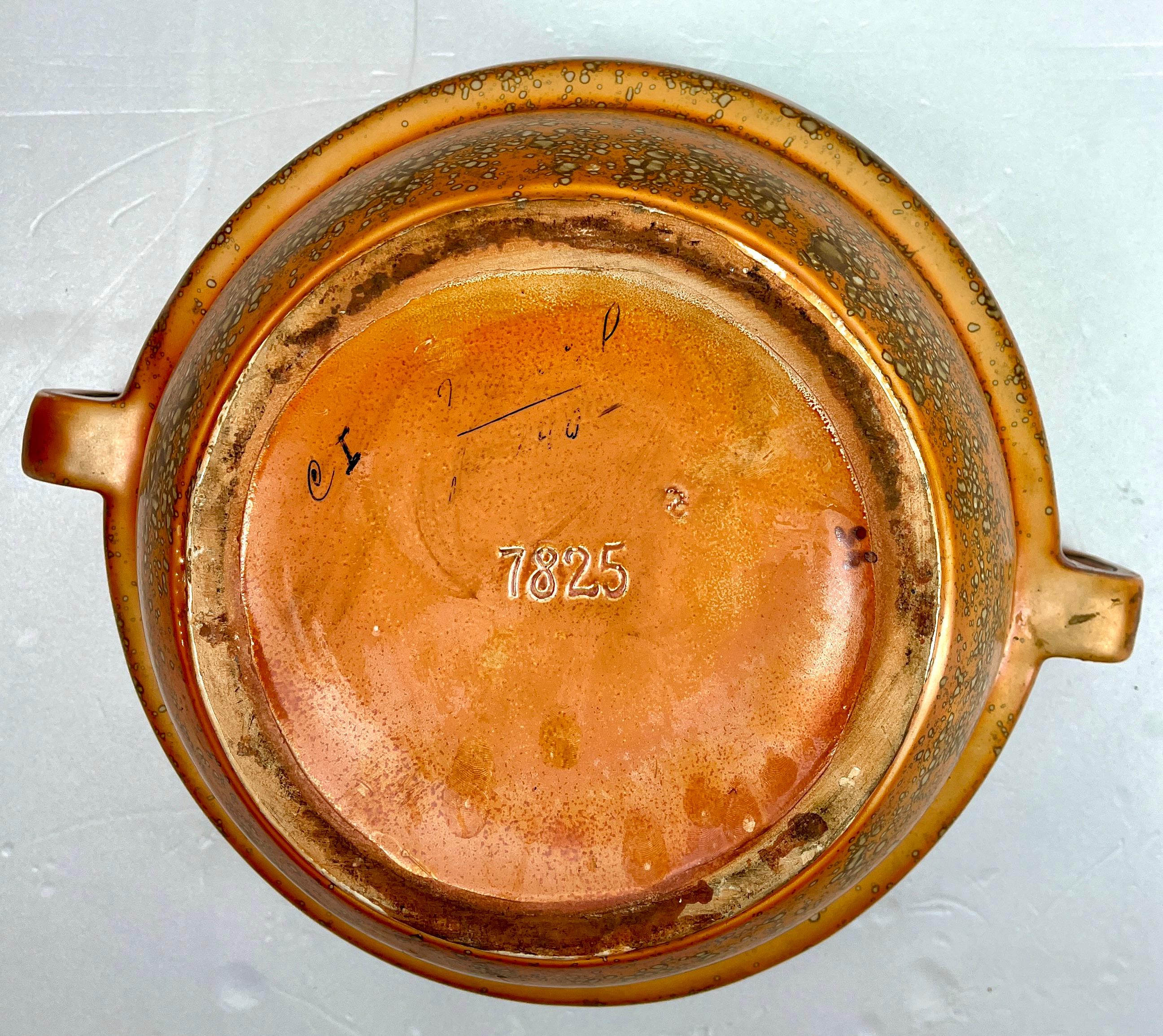 Stile di Delphin Massier Majolica Jardinière 'Fioriera e supporto Numero. 7825 in vendita 8