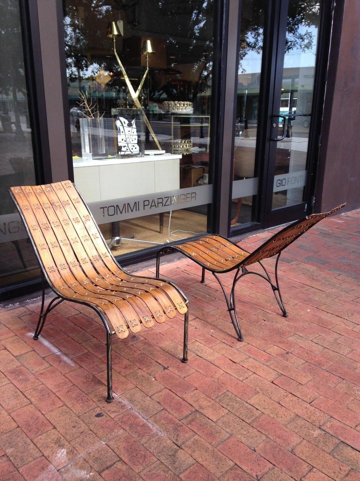 Style of Hans Brattrud Lounge Chairs In Good Condition For Sale In East Hampton, NY
