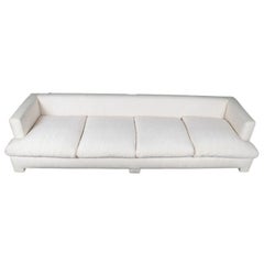 Style of Milo Baughman Oversized Sofa