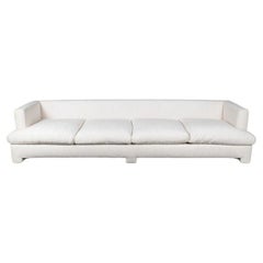 Übergroßes Sofa im Stil von Milo Baughman