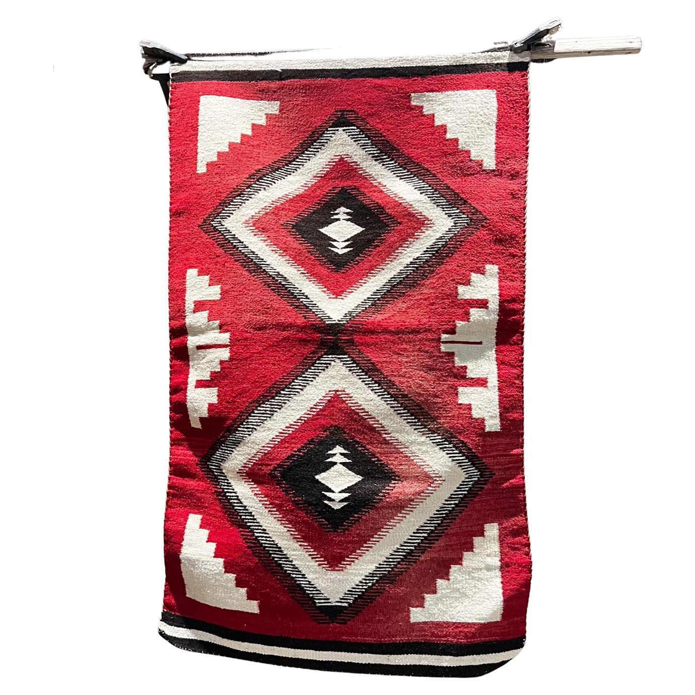 Style of Navajo American Indian Rug Wall Hanging Tapestry Art For Sale
