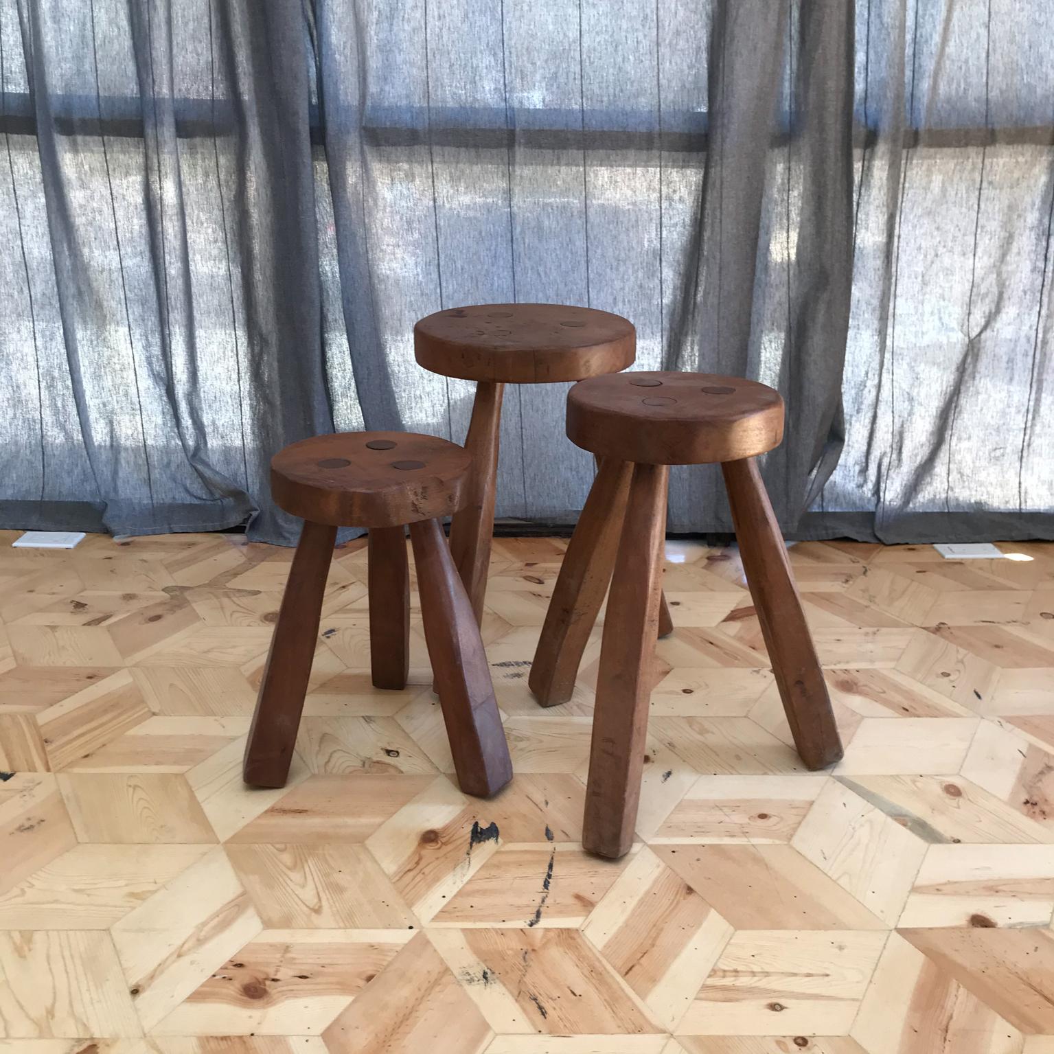 3 stools