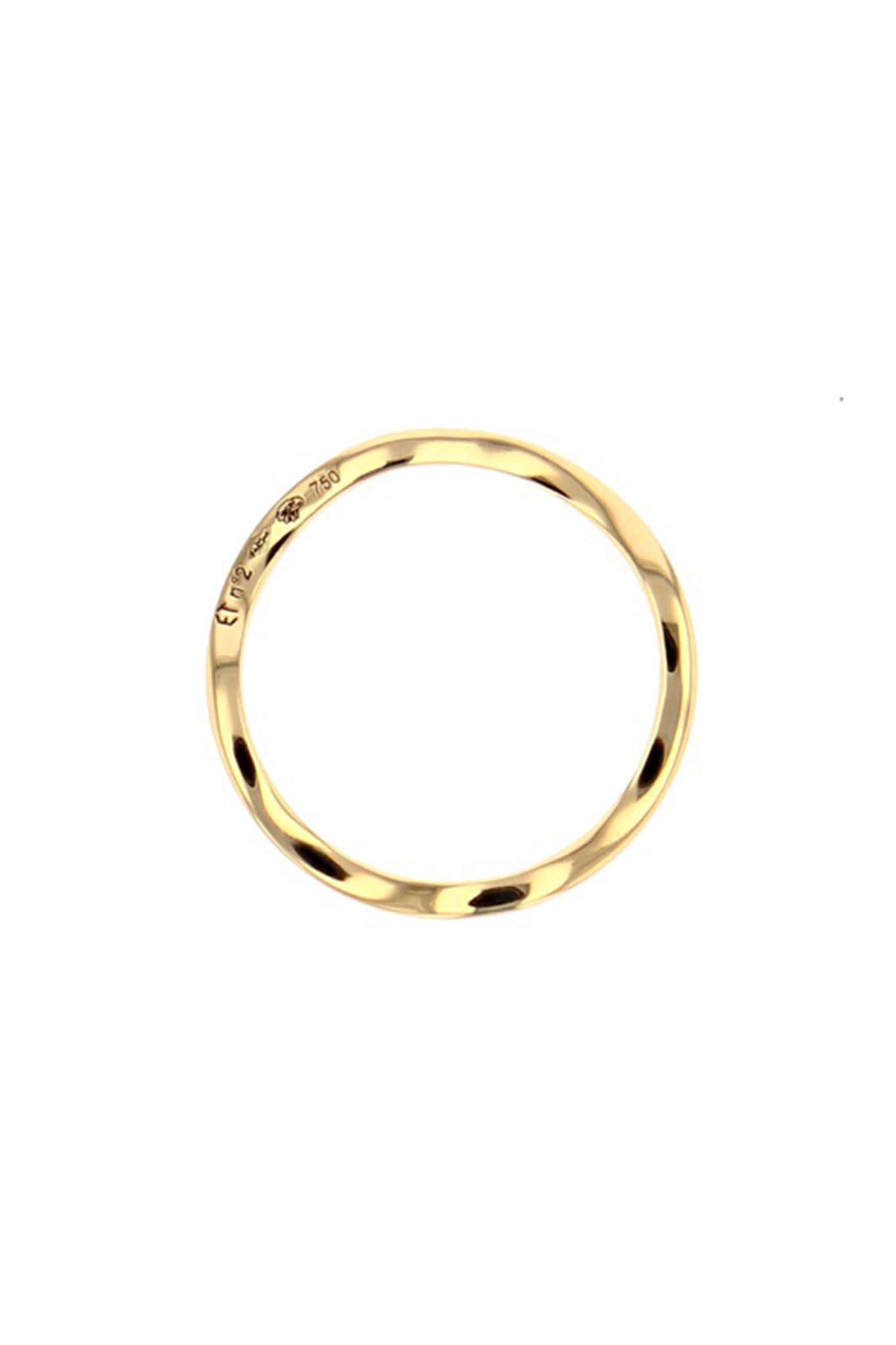 Neoclassical Stylet Ring in 18k Yellow Gold by Elie Top For Sale