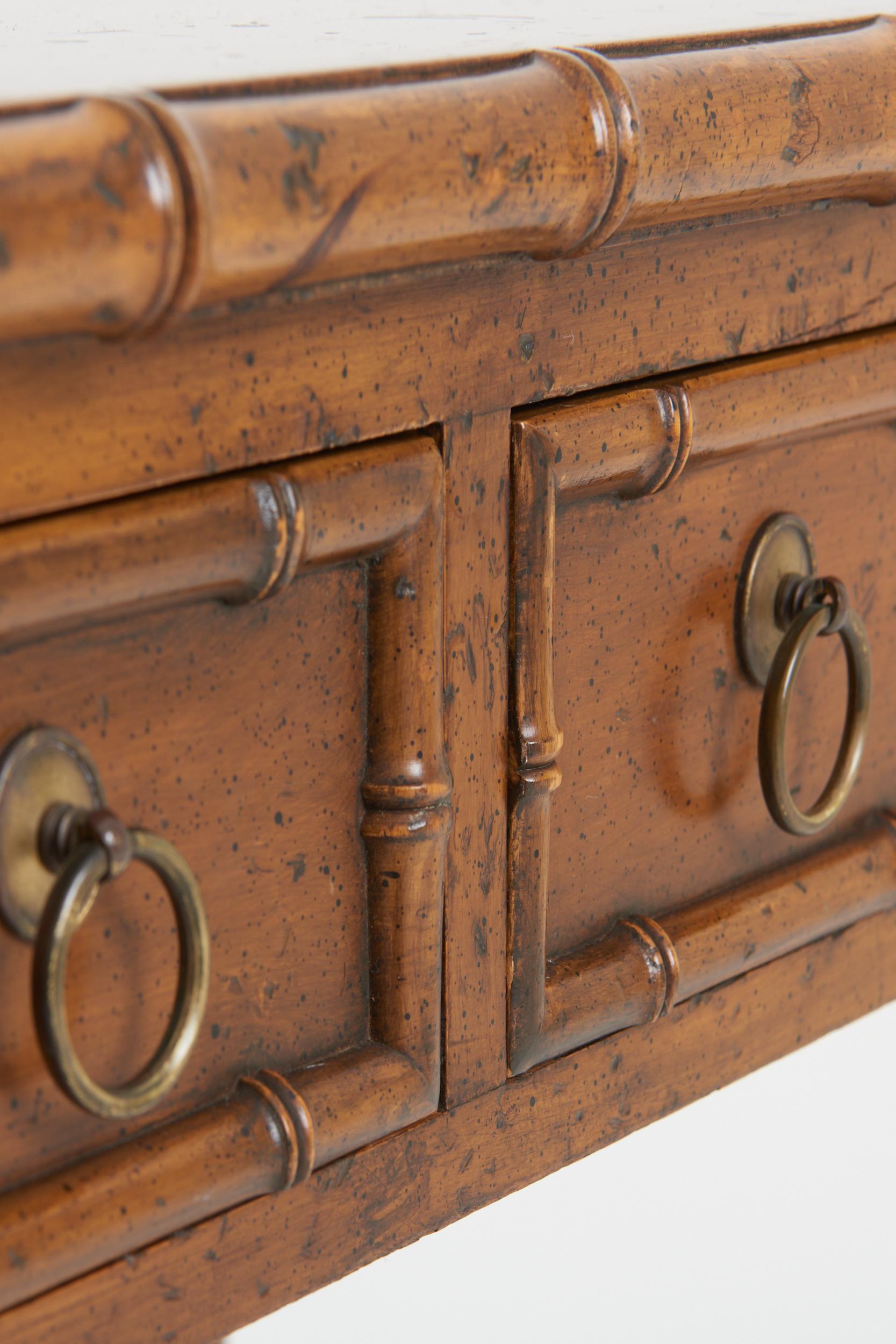 Stylised Bamboo Desk 7
