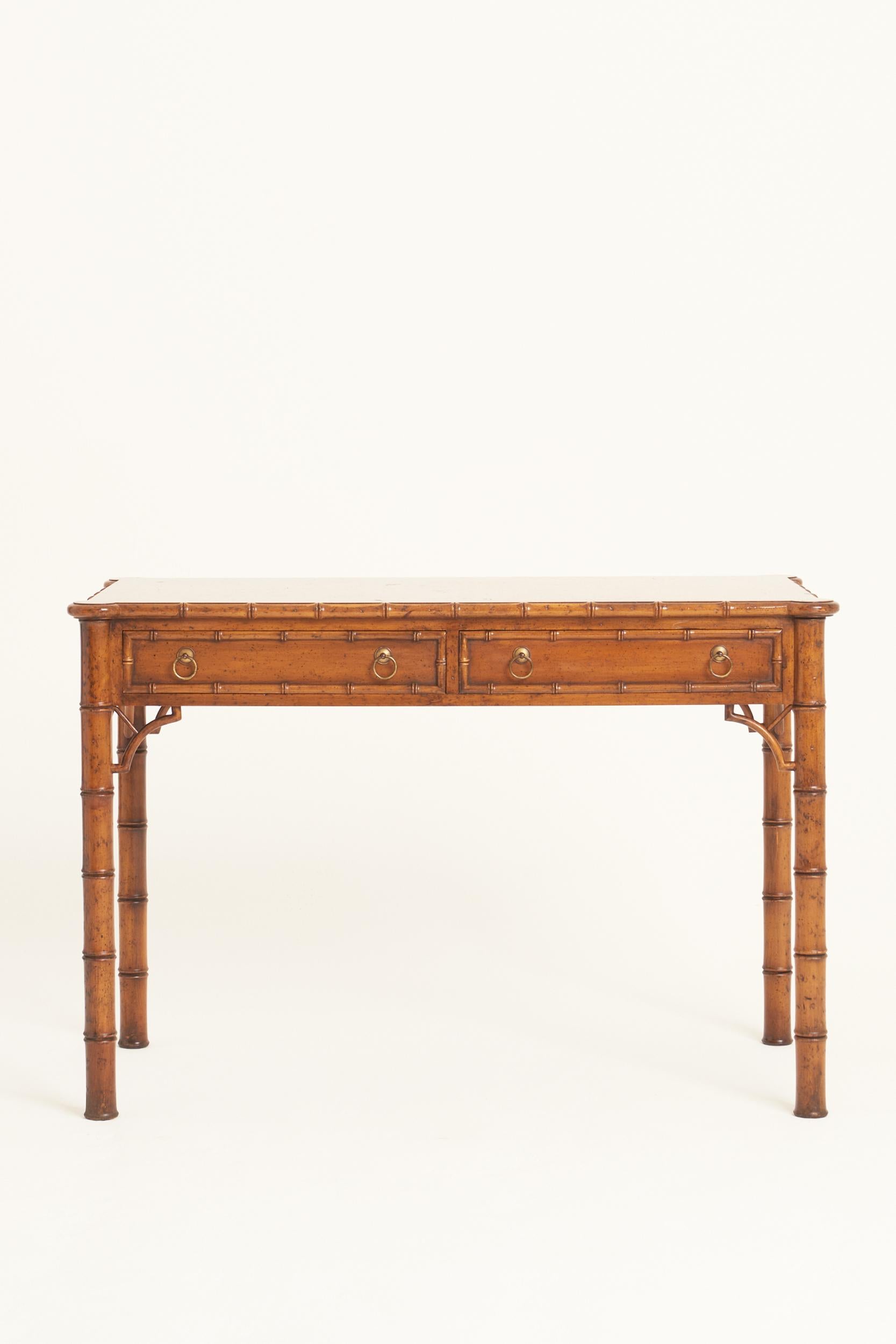 Stylised Bamboo Desk In Good Condition In London, GB
