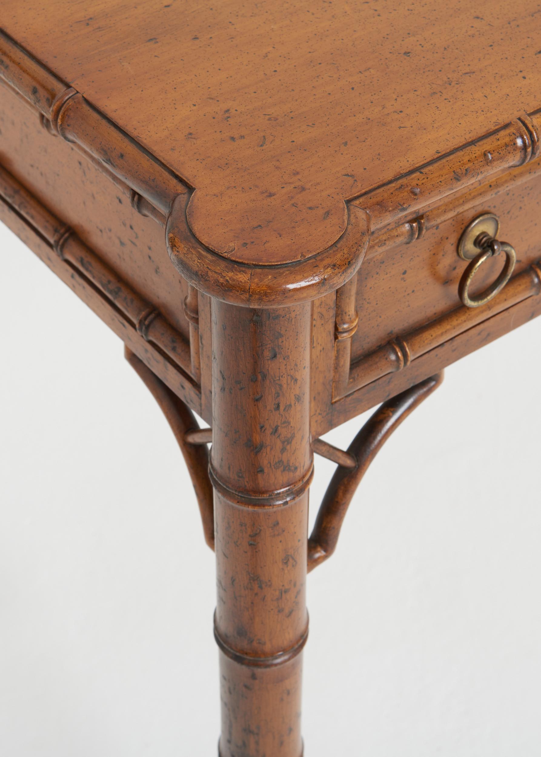 20th Century Stylised Bamboo Desk