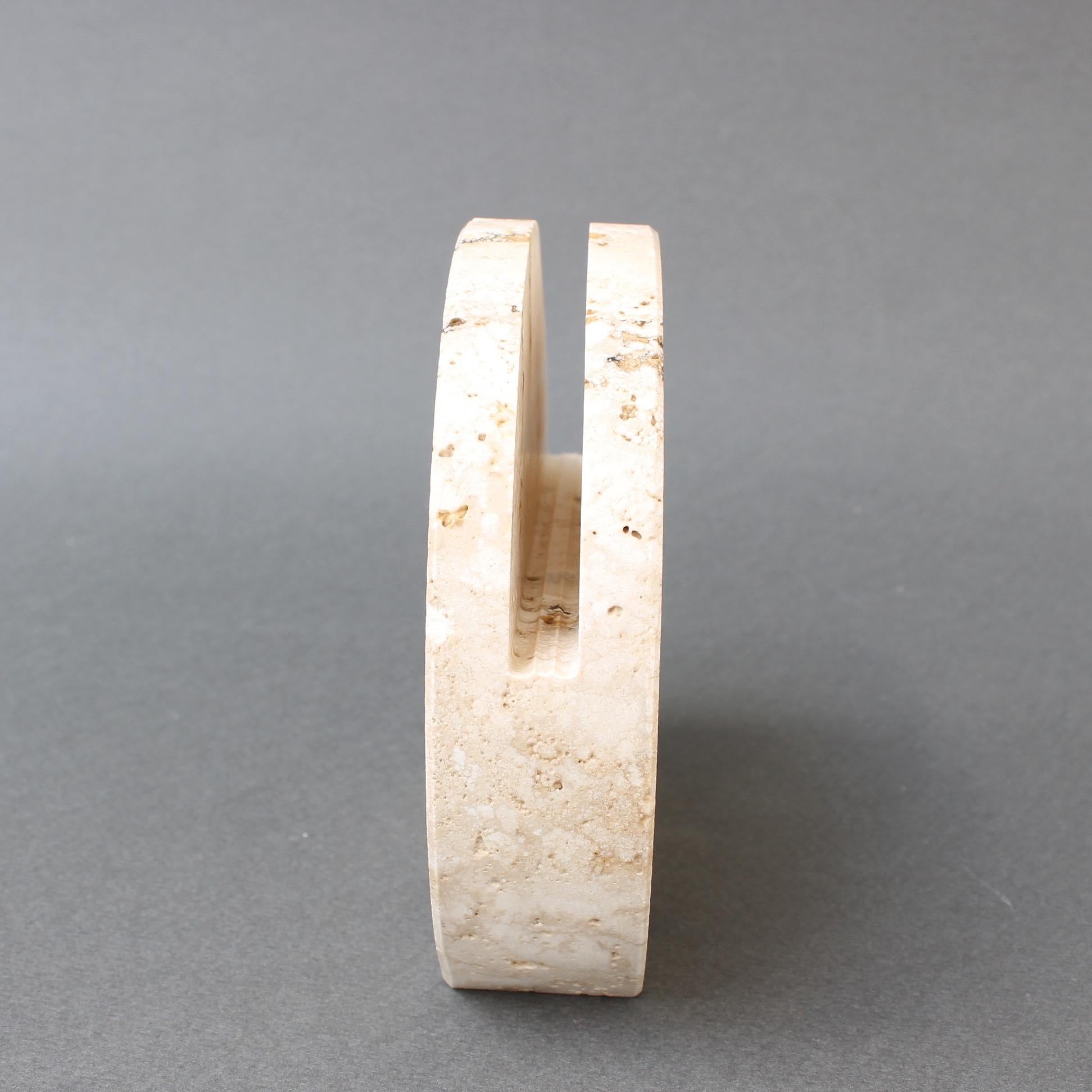 Stylised Travertine Elephant Envelope Holder by Mannelli Brothers 'circa 1970s' 5