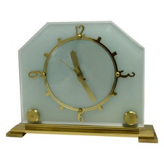 Used Stylish 1930s Art Deco Mantle Clock by Goblin