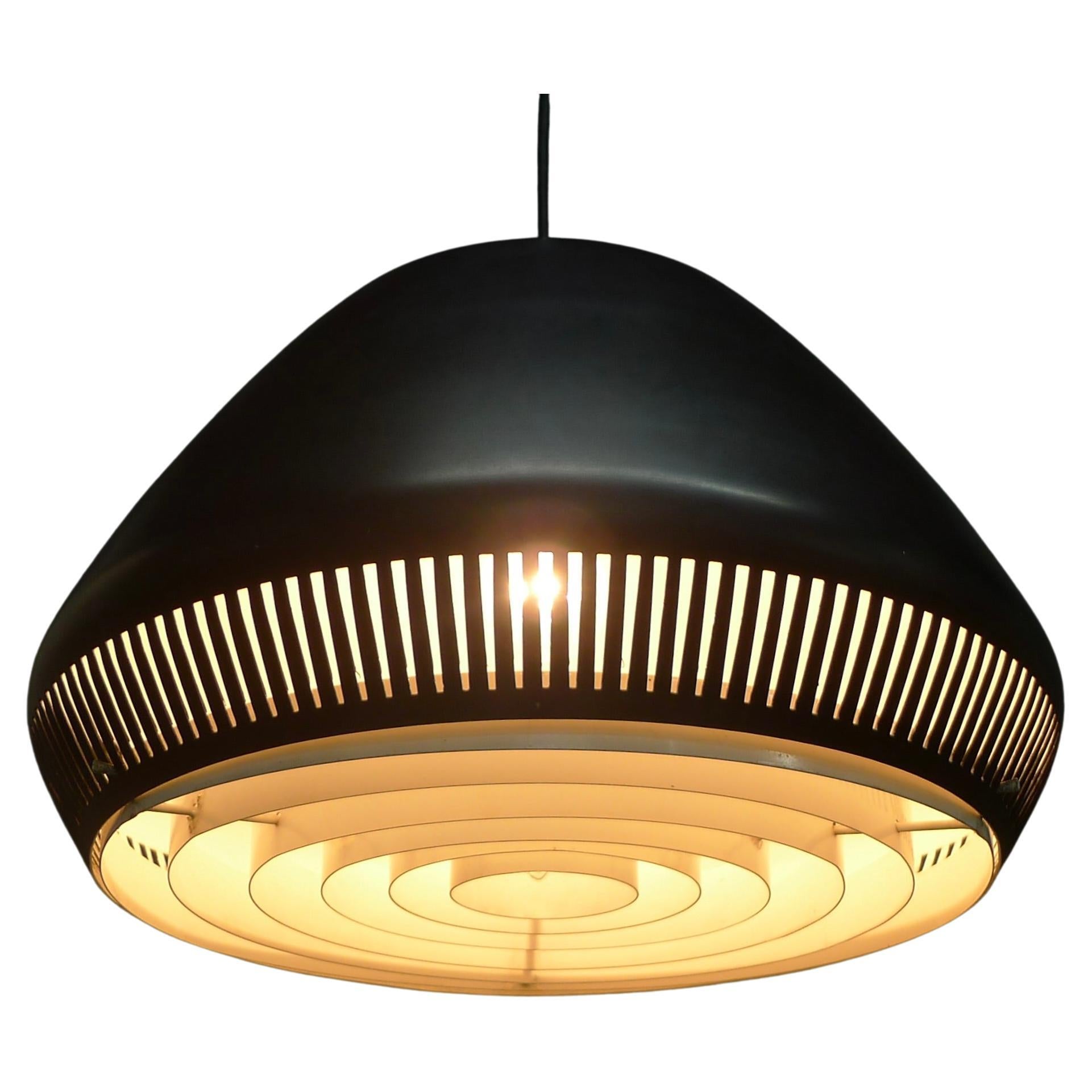 Élégante lampe suspendue des années 1950, attribuée à Gio Ponti pour Greco illuminazione