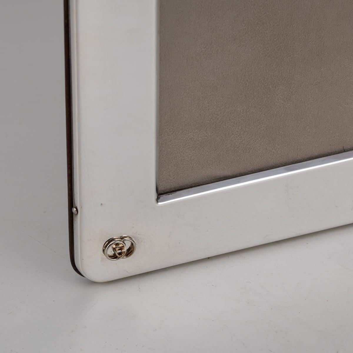 Other Stylish 20th Century Gucci Silver Plated Picture Frame c.1970