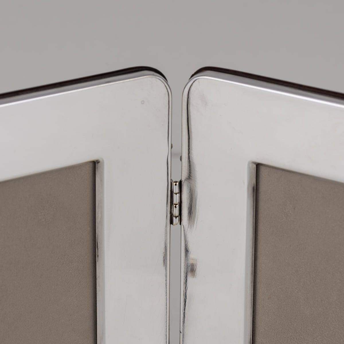 Stylish 20th Century Gucci Silver Plated Picture Frame c.1970 In Good Condition In Royal Tunbridge Wells, Kent