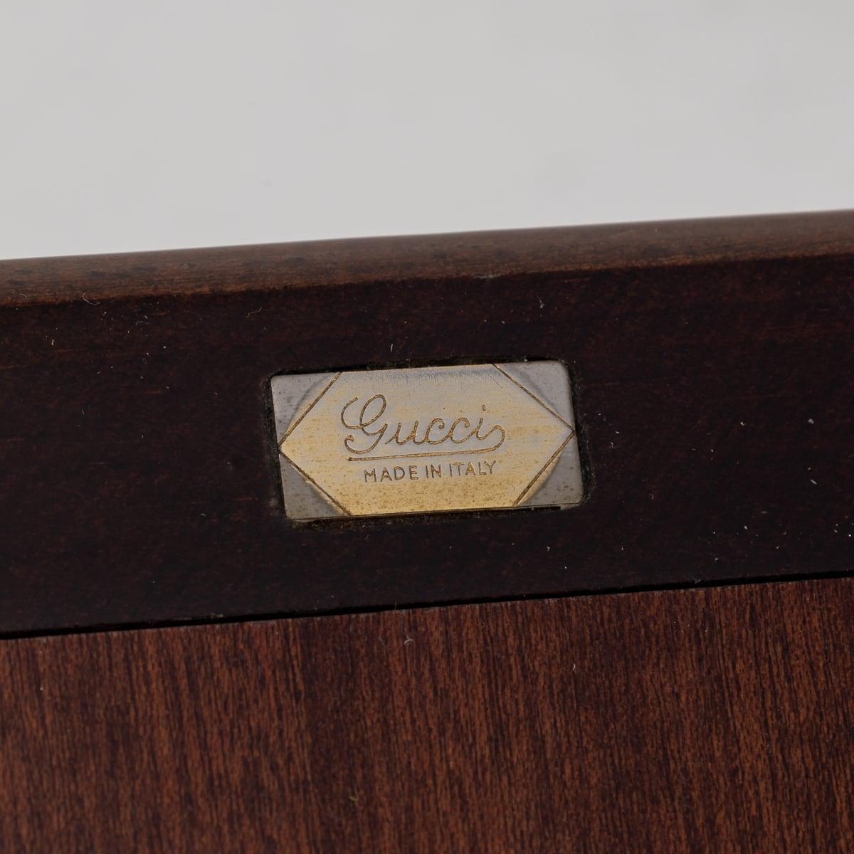Stylish 20th Century Gucci Silver Plated Picture Frame c.1970 1