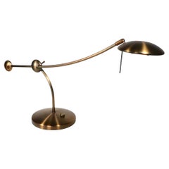 Stylish Adjustable Holtkoetter Adjustable Brass Desk Lamp