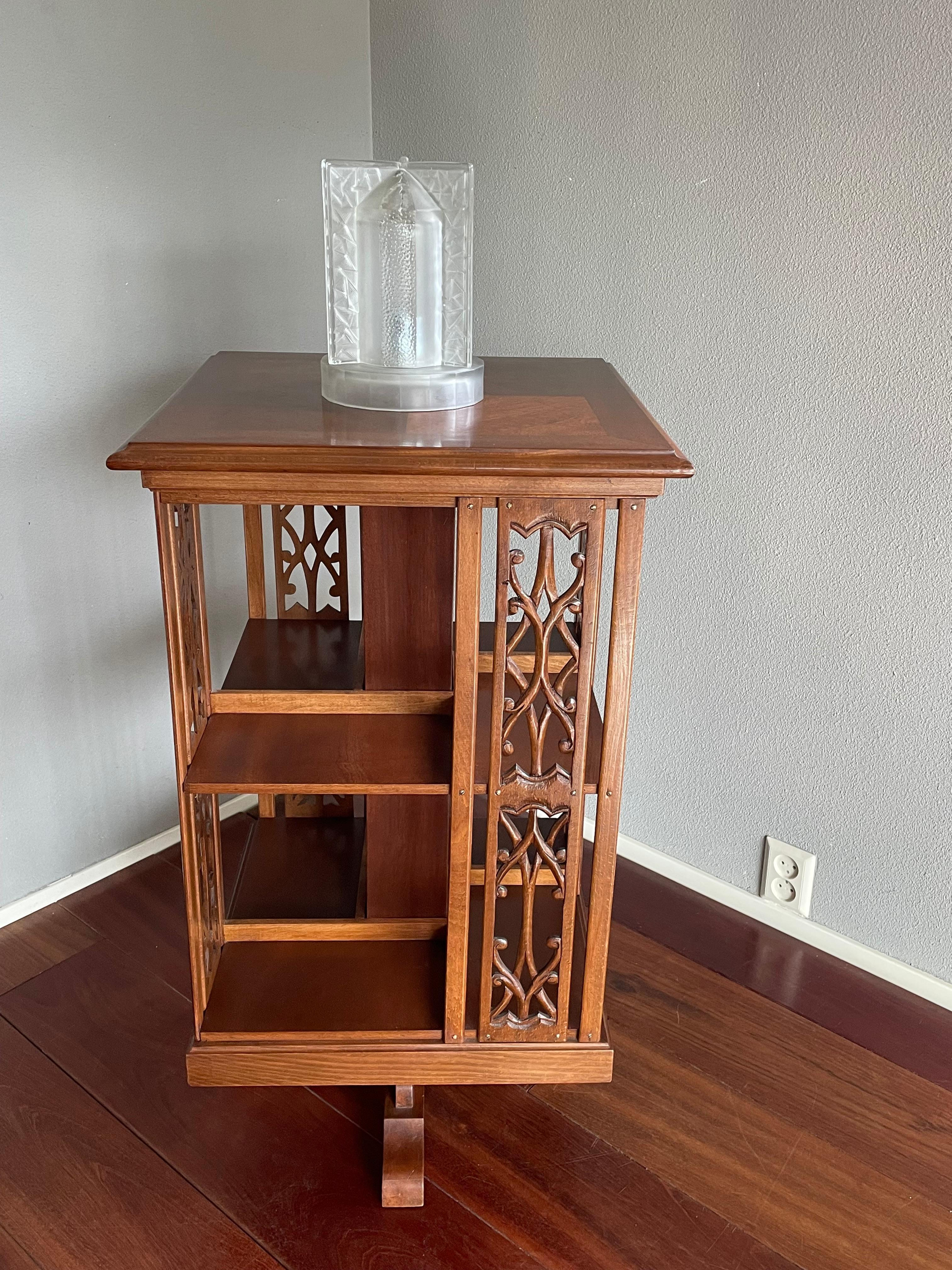 arts and crafts style bookcase