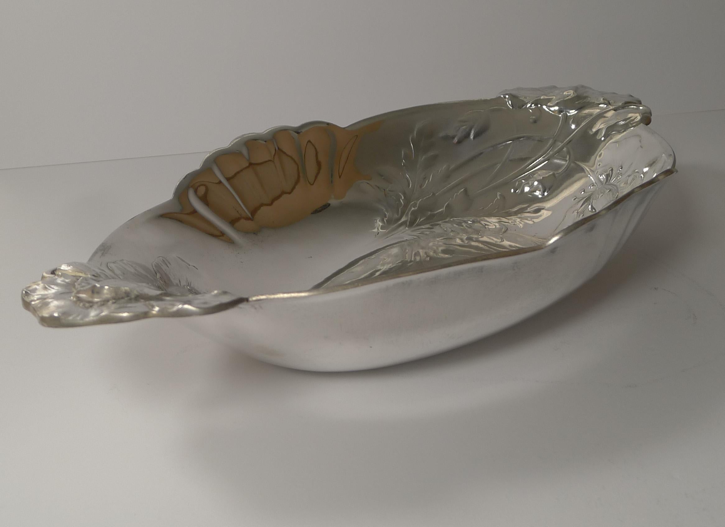 Stylish Art Nouveau French Christofle Gallia Bread Basket, c.1910 1