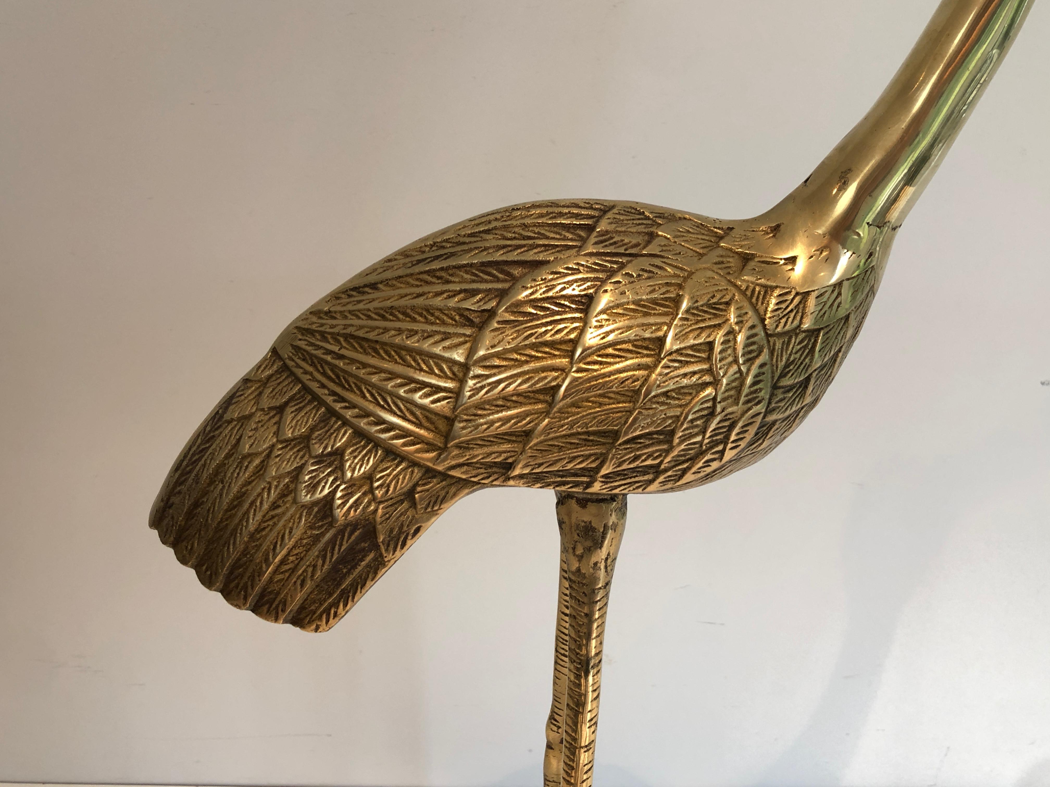 Fin du 20e siècle Oiseau en laiton en vente