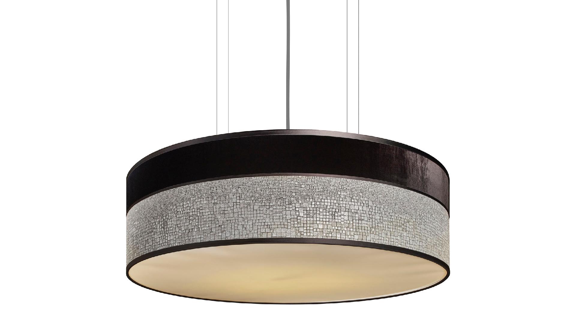 Modern Stylish Ceiling Lamp Lampshade in Fabric Customizable For Sale