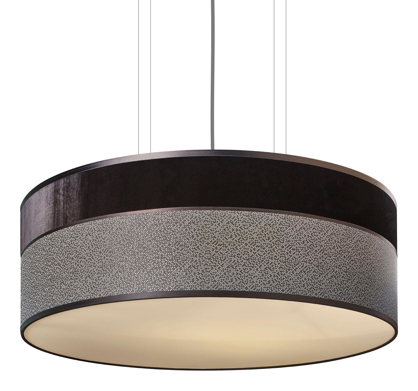 Stilvolle Decke Lampe Lampenschirm in Stoff anpassbar (Moderne) im Angebot