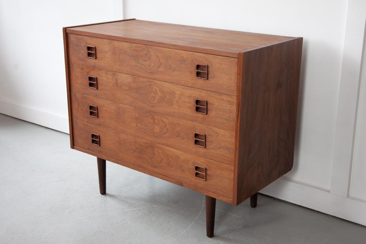 Stylish Chest of Mid Century, Danish Drawers For Sale 1