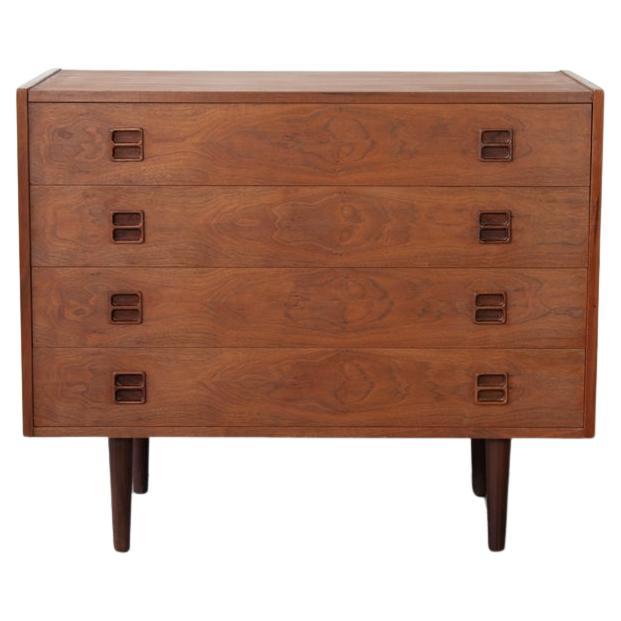 Stylish Chest of Mid Century, Danish Drawers For Sale