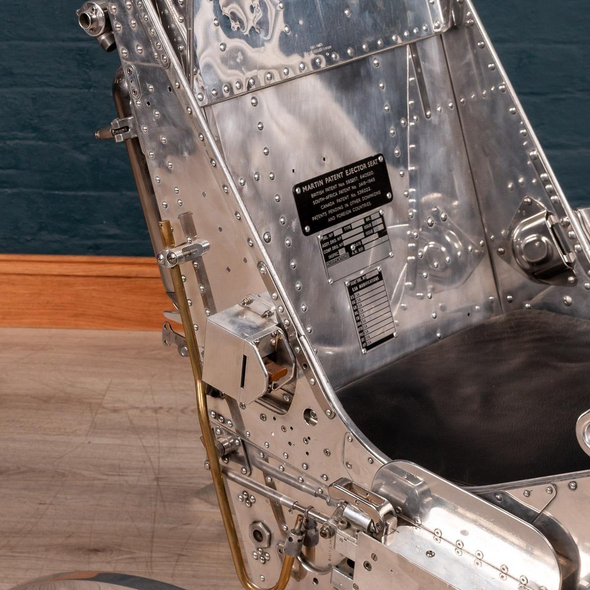 Stylish Polished Ejection Seat by Martin Baker, circa 1960 8