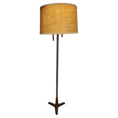 Lampade da terra in metallo