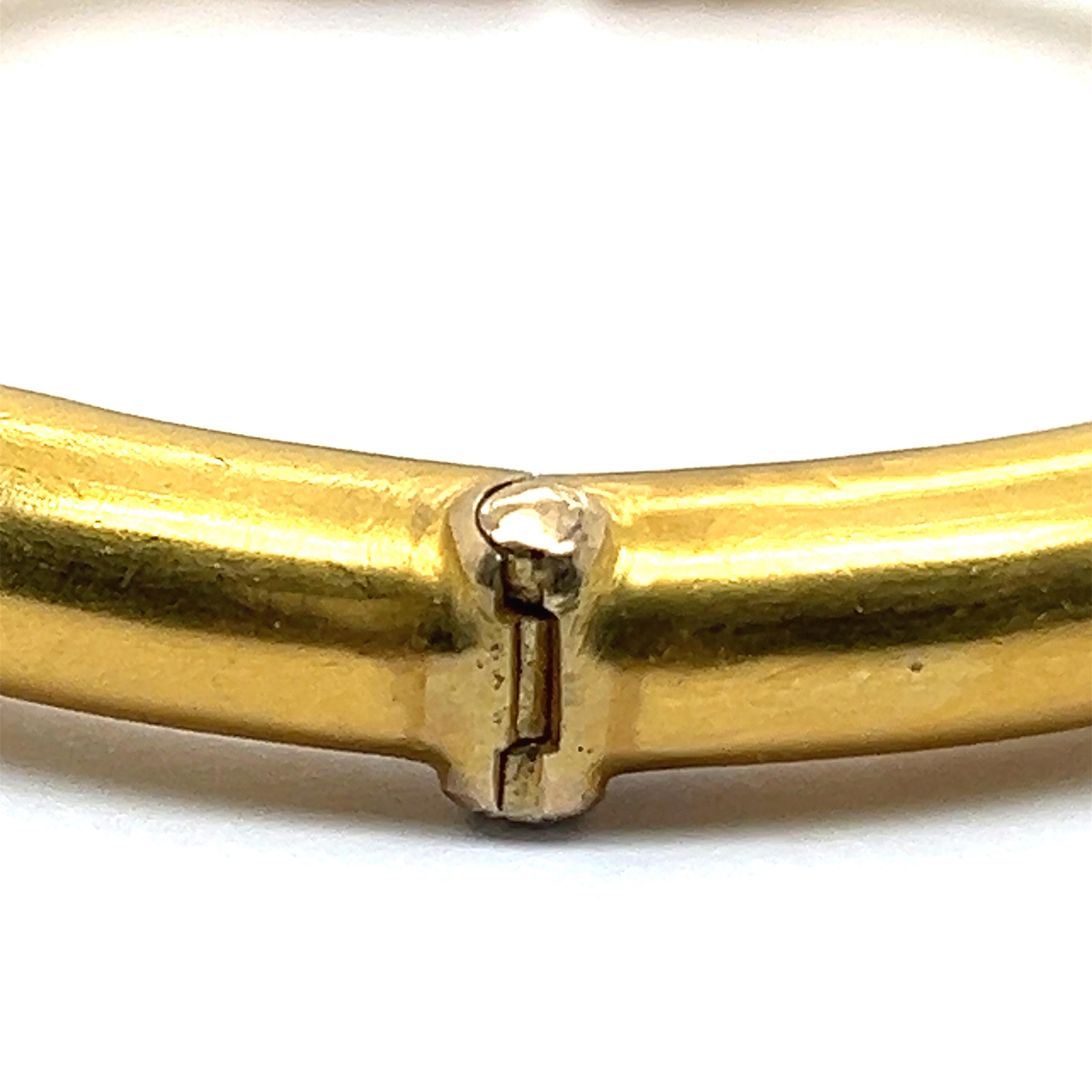 Stylish Cuff Bracelet in 18 Karat Yellow Gold by Ilias Lalaounis 5