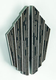 Stylish Door Handle Amazing Design Different Finishes Decorated with Micromosaic